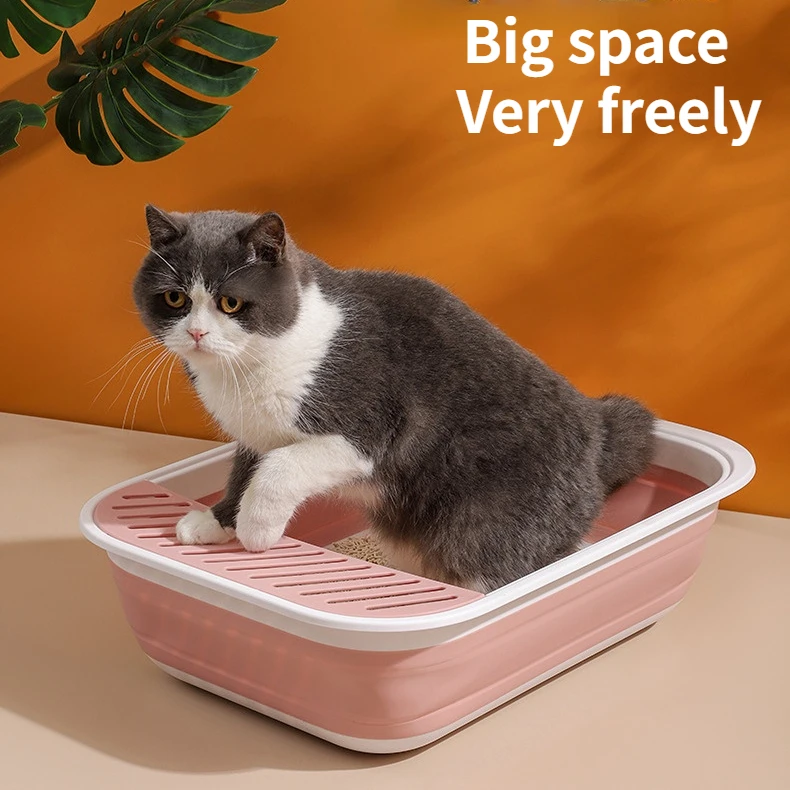 Cats Litter Box Pet Toilet Basin Semi-Closed Dog Clean Toilet Sandbox Cat Dog Tray Kitten Litter Scooper Anti Splash Litter Box
Cats Litter Box Pet Toilet Basin Semi-Closed Dog Clean Toilet Sandbox Cat Dog Tray Kitten Litter Scooper Anti Splash Litter Box