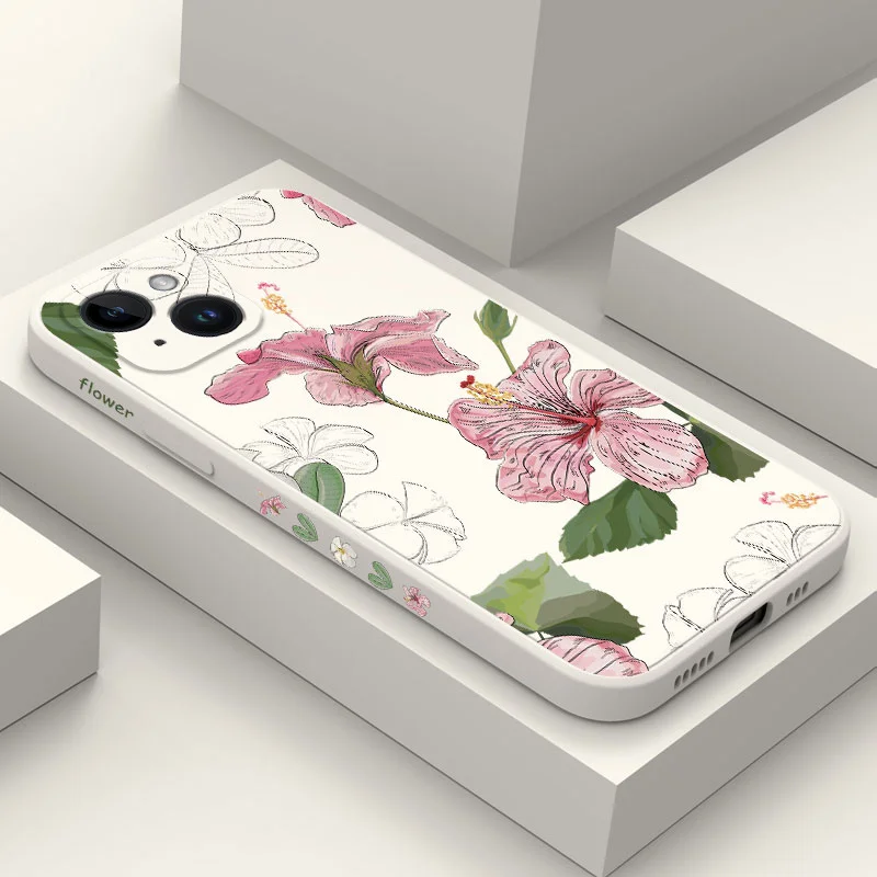 Line Safflower Phone Case For iPhone 14 13 12 11 Plus Pro Max Mini X XR XS SE2020 8 7 6 6S Plus Liquid Silicone Cover
Line Safflower Phone Case For iPhone 14 13 12 11 Plus Pro Max Mini X XR XS SE2020 8 7 6 6S Plus Liquid Silicone Cover