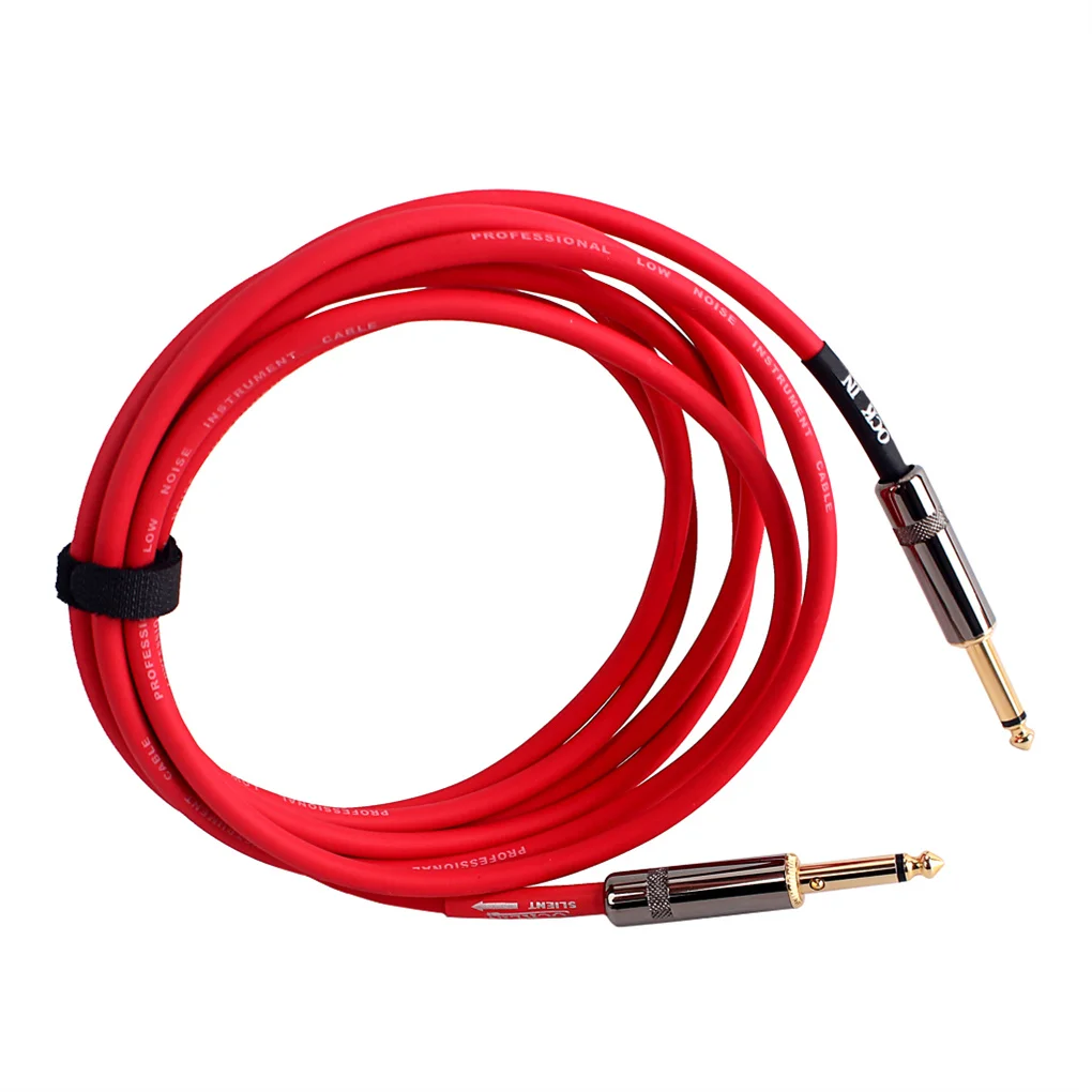 Гитарный кабель с микрофоном, соединение 6,35 мм, замена провода басового аудиошнура 
Гитарный кабель с микрофоном, соединение 6,35 мм, замена провода басового аудиошнура