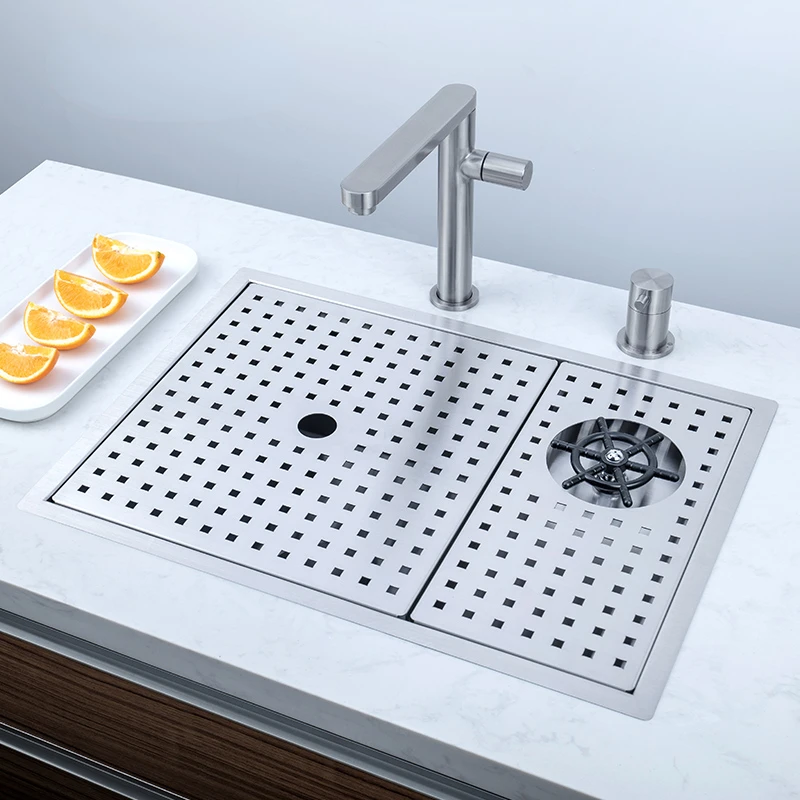 High pressure cup washer sink 304 stainless steel wire drawing with drain cover sink hidden small kitchen sink brushed
High pressure cup washer sink 304 stainless steel wire drawing with drain cover sink hidden small kitchen sink brushed