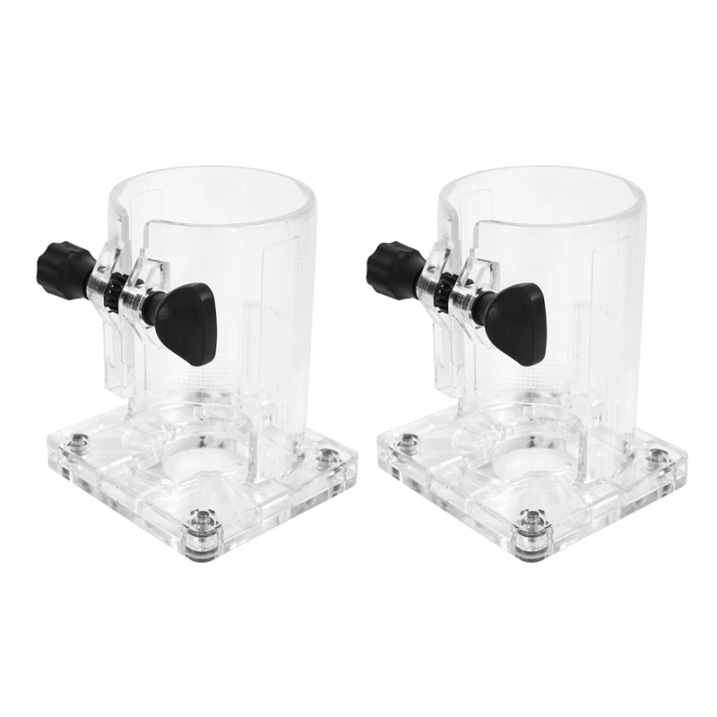 2X Woodworking Trimmer Accessories Hard Plastic Base Shield With 2 Knobs For Makita 3703 Electric Trimming Machine Saw
2X Woodworking Trimmer Accessories Hard Plastic Base Shield With 2 Knobs For Makita 3703 Electric Trimming Machine Saw