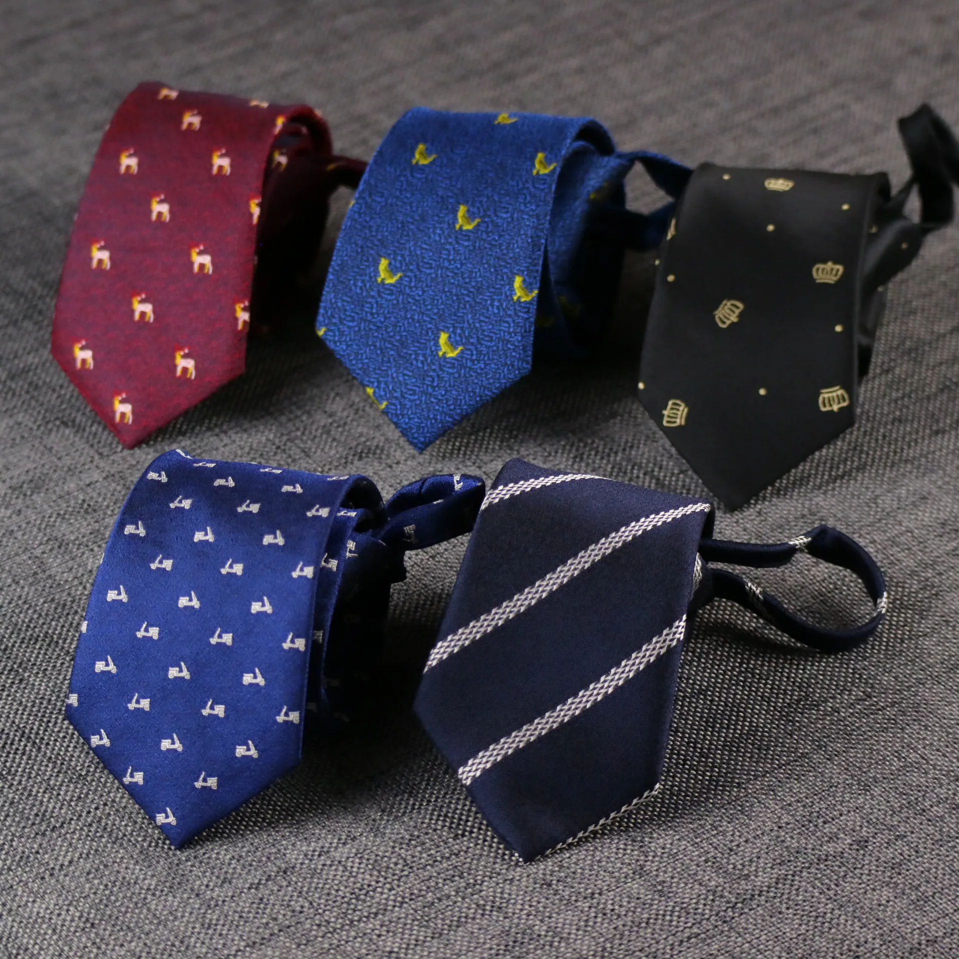 34 Colors 6.5cm Zip Pre-tied Neck Tie Mens Woven Jacquard Dot Print Skinny Zipper Ties Gravatas Luxe Pour Corbatas Para Hombre
34 Colors 6.5cm Zip Pre-tied Neck Tie Mens Woven Jacquard Dot Print Skinny Zipper Ties Gravatas Luxe Pour Corbatas Para Hombre