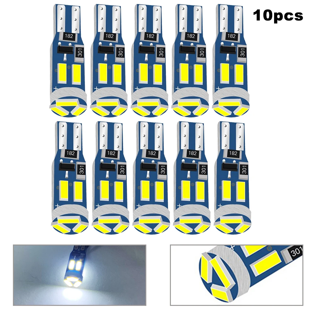 6000-6500k 10X Car Instrument Light T5 4014 7SMD Highlight Small Light White Light Instrument Lights
6000-6500k 10X Car Instrument Light T5 4014 7SMD Highlight Small Light White Light Instrument Lights