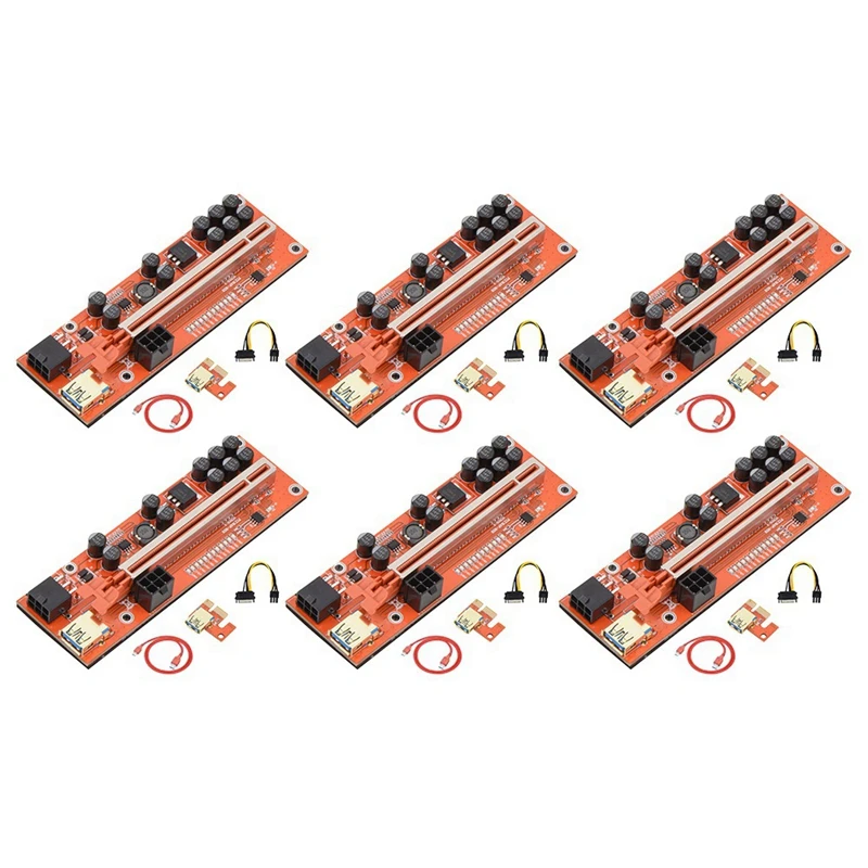 PCI-E Riser V010X Card PCIE Extender PCIE1X To 16X USB 3.0 SATA Cable Adapter Cable Mining Riser For Video Card
PCI-E Riser V010X Card PCIE Extender PCIE1X To 16X USB 3.0 SATA Cable Adapter Cable Mining Riser For Video Card