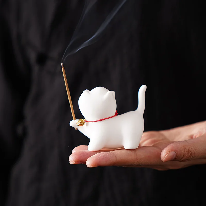 Милый кот, держатель для курильницы, буддийская линия, тарелка для благовоний, основа катушки из сандалового дерева, дужки, студия для йоги, украшение дома
Милый кот, держатель для курильницы, буддийская линия, тарелка для благовоний, основа катушки из сандалового дерева, дужки, студия для йоги, украшение дома