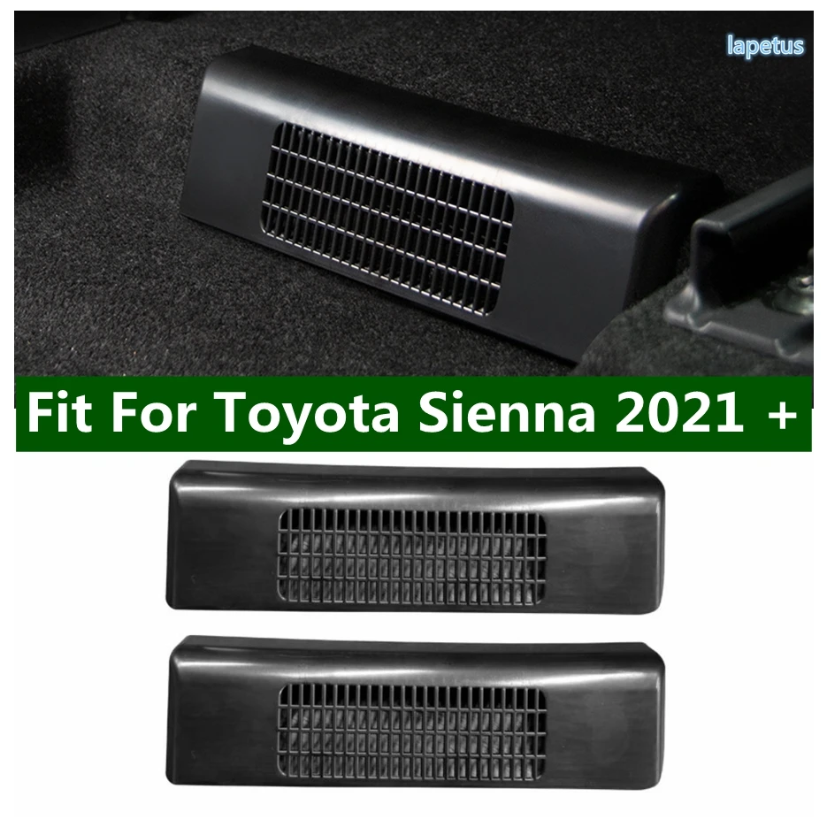 Car Seat Bottom AC Air Duct Vent Trim Anti-blocking Plastic Protection Cover Kit 2PCS For Toyota Sienna 2021 2022 Interior Parts
Car Seat Bottom AC Air Duct Vent Trim Anti-blocking Plastic Protection Cover Kit 2PCS For Toyota Sienna 2021 2022 Interior Parts