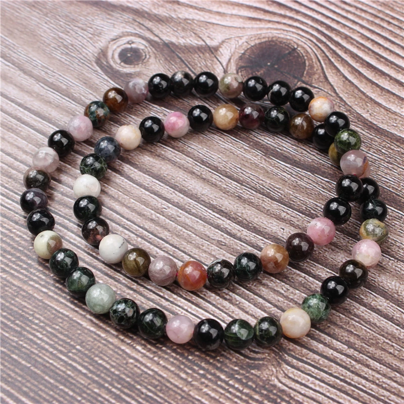5A Natural Stone Beads 6/8mm Charm Fashion Colorful Tourmaline Women Necklace Diy Jewelry Making Bracelet Amulet Accessories
5A Natural Stone Beads 6/8mm Charm Fashion Colorful Tourmaline Women Necklace Diy Jewelry Making Bracelet Amulet Accessories