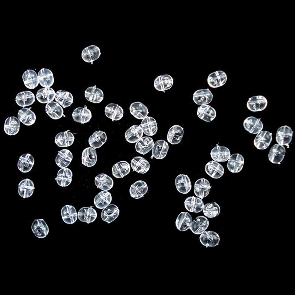 100pcs Fishing Beads Tranparent Double Cross Hole Beads Clear Bead Sets For Carp Rig Fish Baits Bead Fishing Accessories Tackle
100pcs Fishing Beads Tranparent Double Cross Hole Beads Clear Bead Sets For Carp Rig Fish Baits Bead Fishing Accessories Tackle