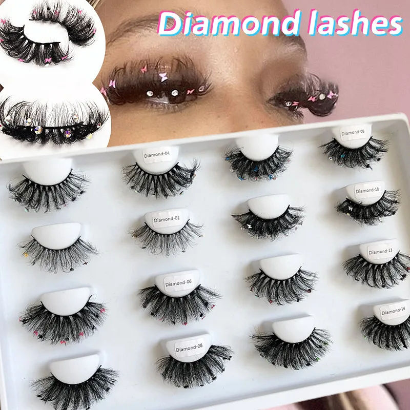 NEW Pink Blue Red Butterfly Diamond Fluffy Lashes 25mm 5D Faux Mink Lashes Long Thick Natural False Eyelashes Wholesale Lashes
NEW Pink Blue Red Butterfly Diamond Fluffy Lashes 25mm 5D Faux Mink Lashes Long Thick Natural False Eyelashes Wholesale Lashes