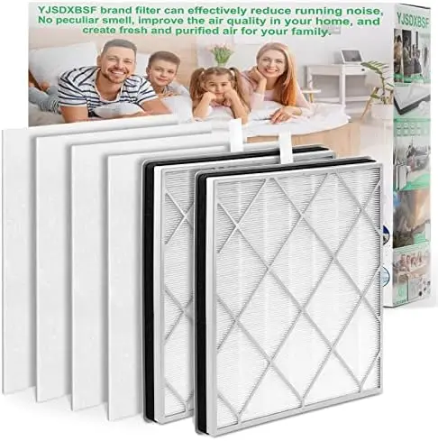 pack Compatible With HE4FKPET Shark Air Purifier 4 Filter Replacement HE401 HE402 HE405 HE400, H13 HEPA Filter
pack Compatible With HE4FKPET Shark Air Purifier 4 Filter Replacement HE401 HE402 HE405 HE400, H13 HEPA Filter