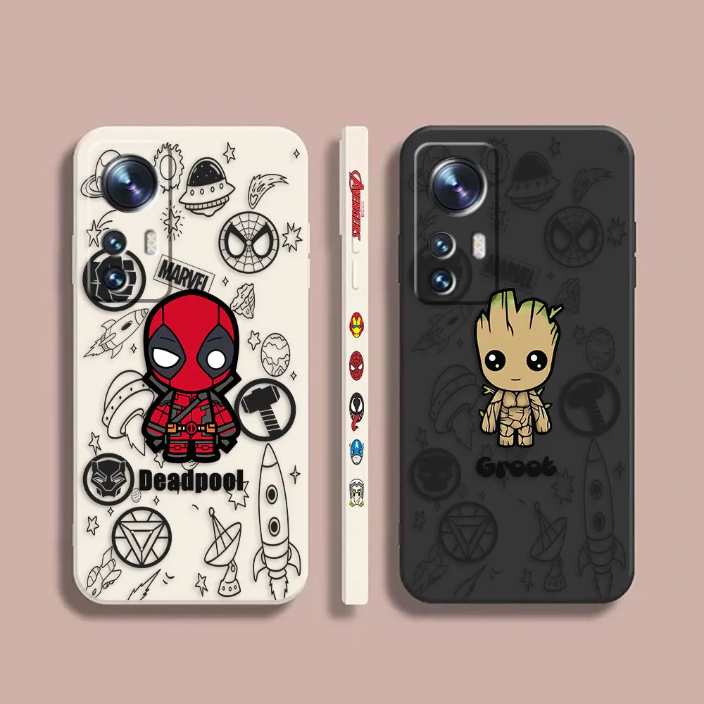 Phone Case For Xiaomi 13 12 12T 12S 11 11T 10 10S 9 8 Pro Ultra Lite Case Cover Funda Cqoue Shell Marvel Cartoon Groot Deadpool
Phone Case For Xiaomi 13 12 12T 12S 11 11T 10 10S 9 8 Pro Ultra Lite Case Cover Funda Cqoue Shell Marvel Cartoon Groot Deadpool