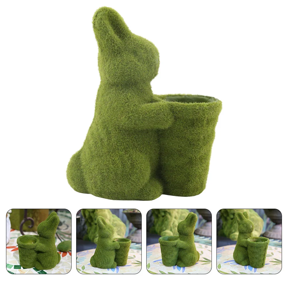 Easter Rabbit Pot Flower Decorative Bunny Decor Planter Outdoor Indoorornament Flowerpot Partyyard Festival Spring Flocked
Easter Rabbit Pot Flower Decorative Bunny Decor Planter Outdoor Indoorornament Flowerpot Partyyard Festival Spring Flocked