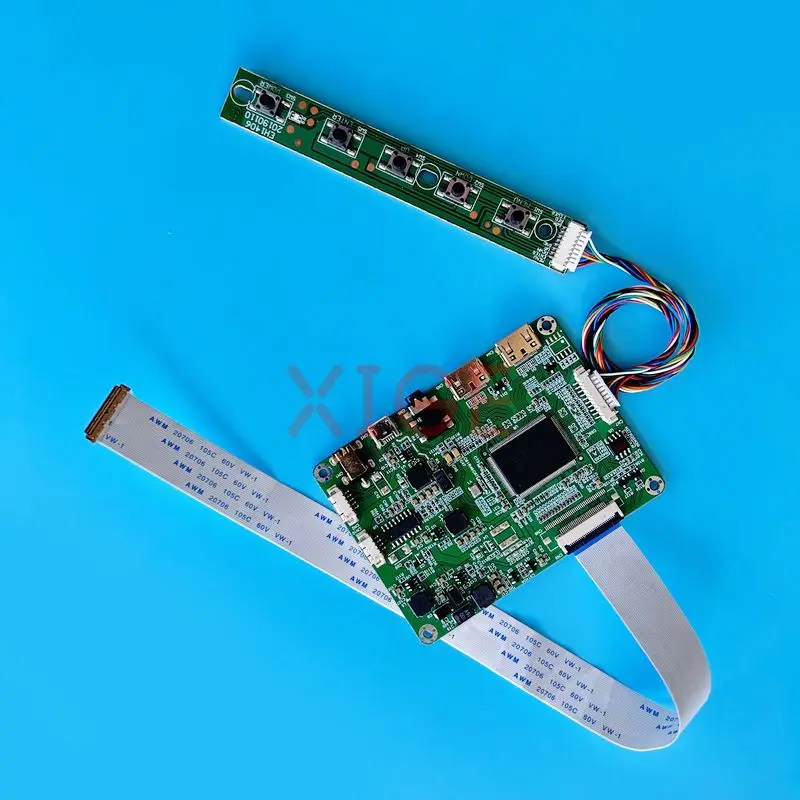 

Controller Board Fit B173HAN01 B173HAN04 B173HTN01 EDP 30-Pin Mini HDMI-Compatible 1920*1080 Kit 17.3" Micro USB Laptop Display