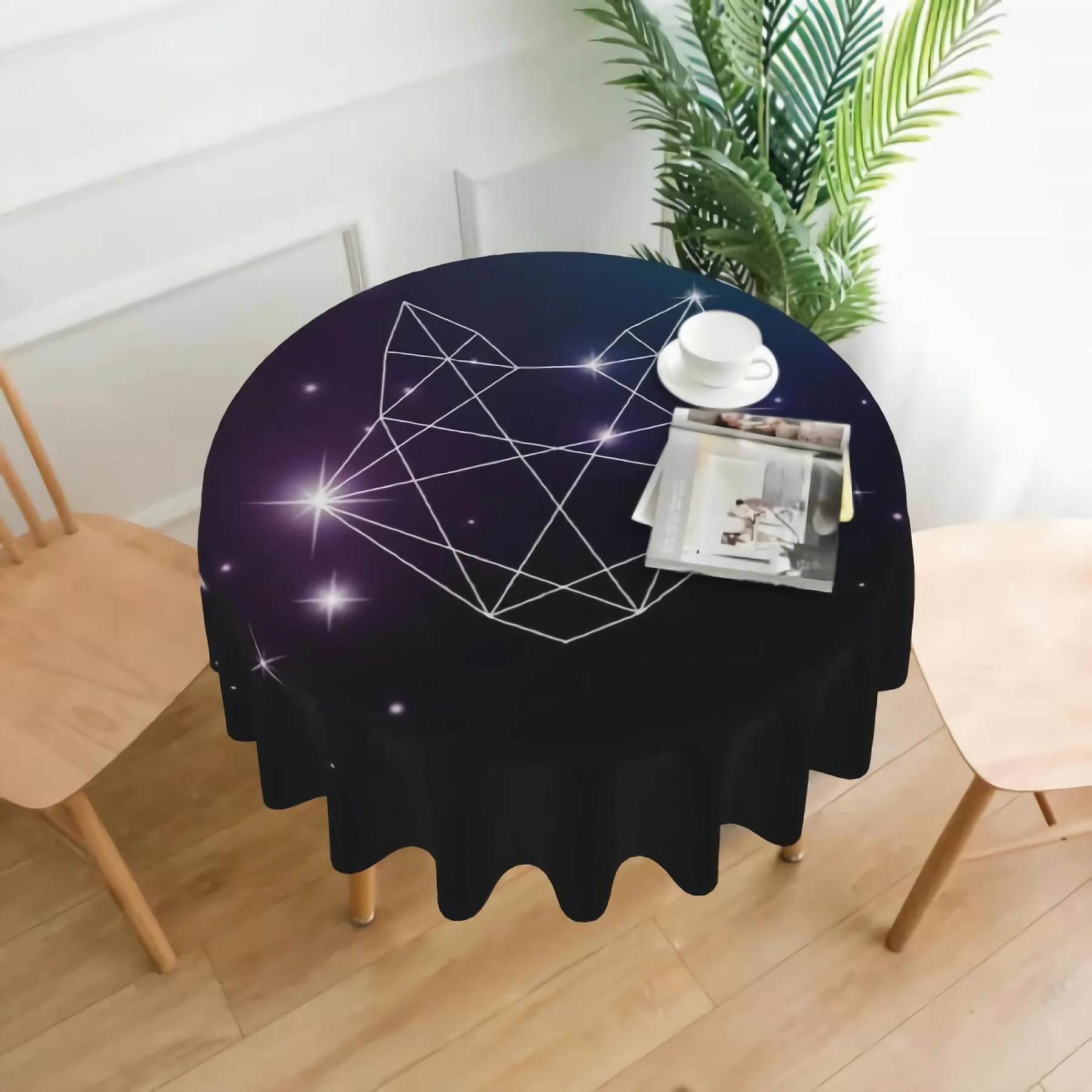 Starry Night Sky Round Tablecloth Waterproof Wrinkle Free Stain Resistant Tablecover for Parties Holiday Dinner 60 Inch
Starry Night Sky Round Tablecloth Waterproof Wrinkle Free Stain Resistant Tablecover for Parties Holiday Dinner 60 Inch
