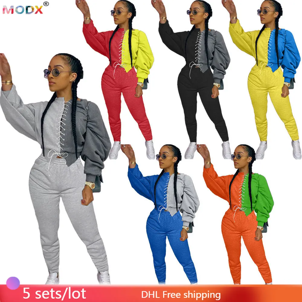 Женский спортивный костюм, повседневный облегающий комплект из 2 предметов, пуловер и брюки, 8700
Женский спортивный костюм, повседневный облегающий комплект из 2 предметов, пуловер и брюки, 8700