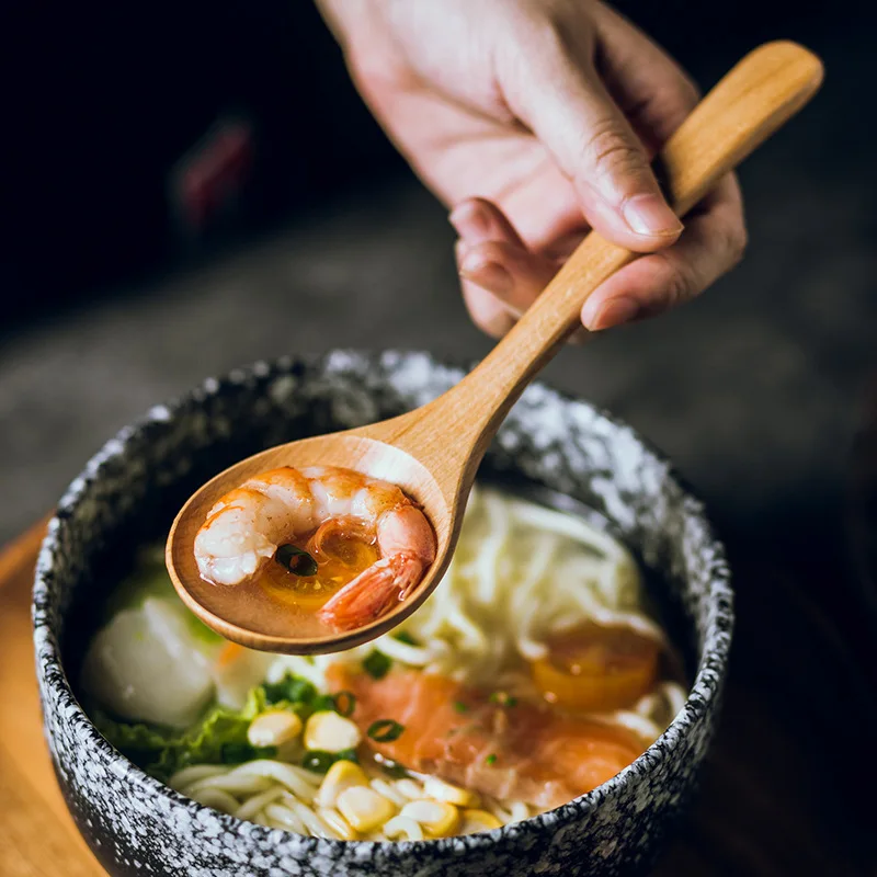 Wooden Spoon for Eating Mixing Stirring Japanese Style Soup Spoon Eco Friendly Tableware Ellipse Ladle Spoon Kitchen Utensil
Wooden Spoon for Eating Mixing Stirring Japanese Style Soup Spoon Eco Friendly Tableware Ellipse Ladle Spoon Kitchen Utensil