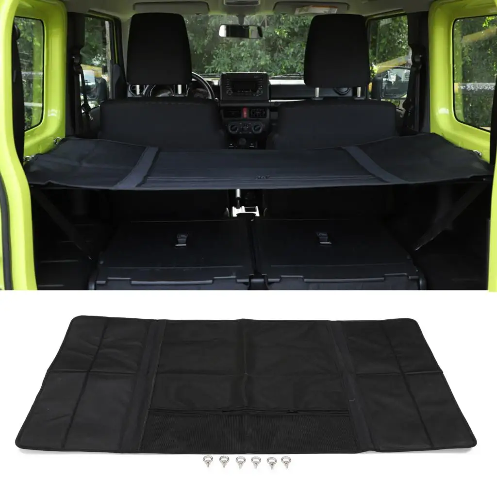 For Suzuki Jimny JB64W JB74W 2019 2020 2021 2022 2023 Car Rear Trunk Parcel Shelf Load Cargo Shade Cover Luggage Net Storage Bag
For Suzuki Jimny JB64W JB74W 2019 2020 2021 2022 2023 Car Rear Trunk Parcel Shelf Load Cargo Shade Cover Luggage Net Storage Bag
