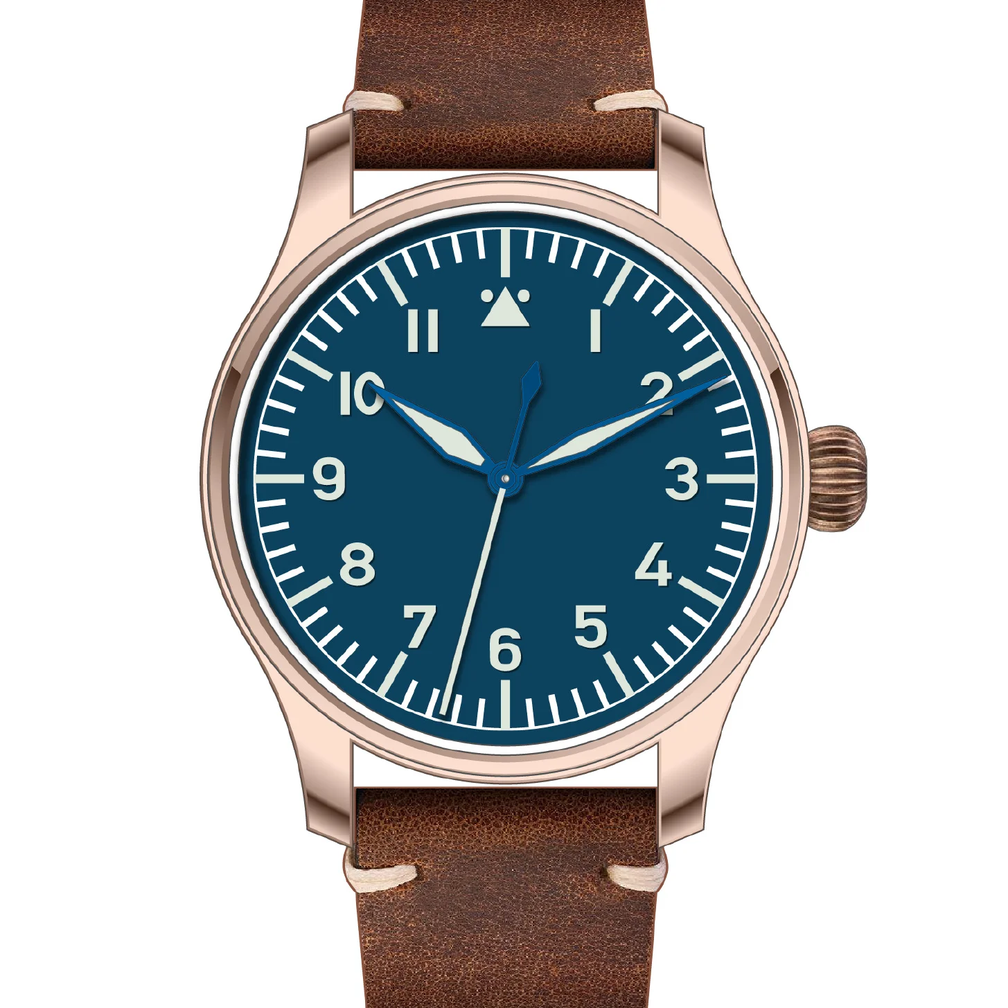 Hruodland New Retro Solid Bronze Pilot Men's Watches Sapphire Glass PT5000 Automatic Mechanical Blue Black Dress Wristwatches
Hruodland New Retro Solid Bronze Pilot Men's Watches Sapphire Glass PT5000 Automatic Mechanical Blue Black Dress Wristwatches