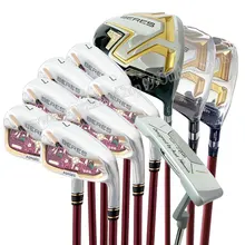 New Women Golf Clubs HM BERES S-08 Golf Full Set Golf Driver Wood Irons Putter 13. Loft L Flex Graphite Shaft Free Shipping