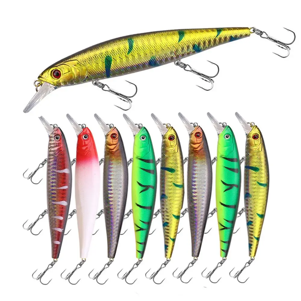12.5cm/15g Fishing Lure With 6# Three Hook Floating Water Bait Sound Bead Simulation Fake Bait Fishing Tackle Fishing Accessory
12.5cm/15g Fishing Lure With 6# Three Hook Floating Water Bait Sound Bead Simulation Fake Bait Fishing Tackle Fishing Accessory