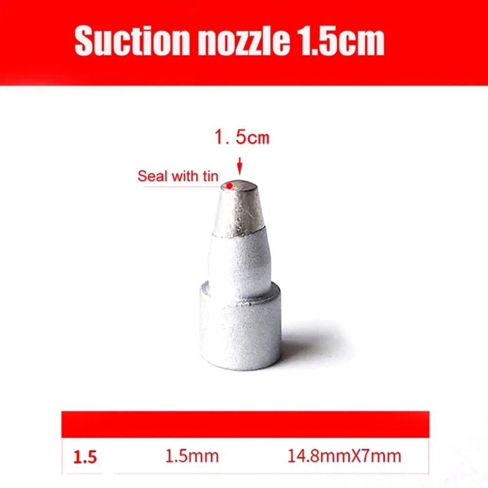 Pump Electric Desolder Solder 1.0/1.2/1.5mm 1/3pieces 1Pc Or 3Pcs Durable High Quality Metal Parts Silver Suckers
Pump Electric Desolder Solder 1.0/1.2/1.5mm 1/3pieces 1Pc Or 3Pcs Durable High Quality Metal Parts Silver Suckers