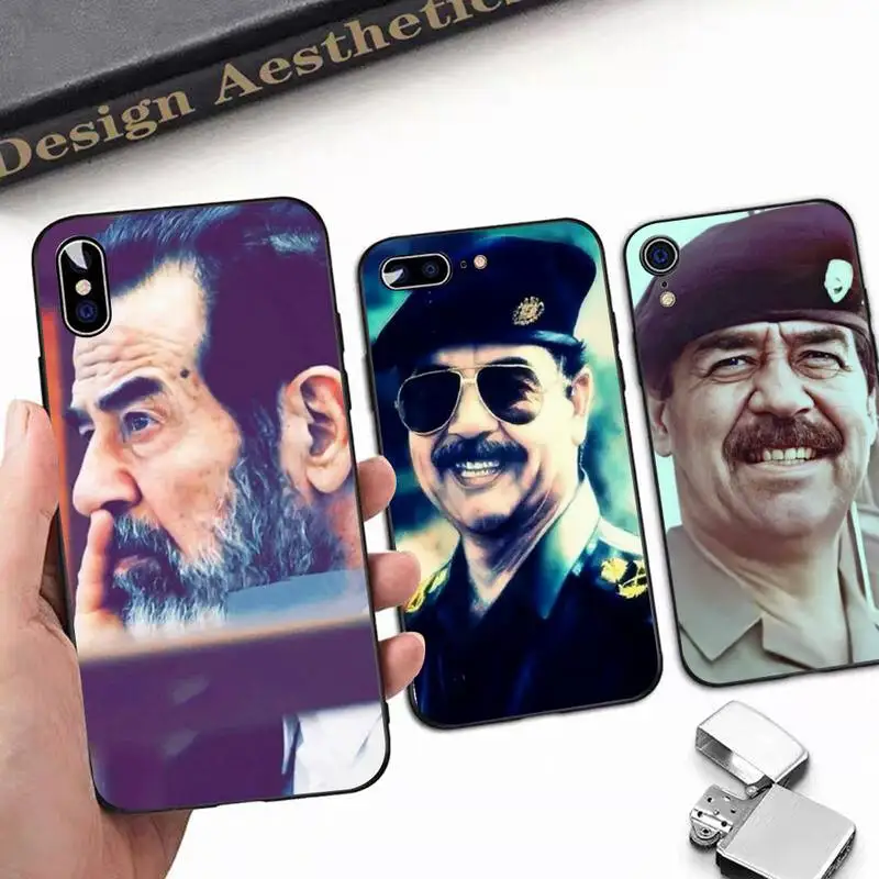 Saddam Hussein Iraq Phone Case for iPhone 11 12 13 Mini Pro Max 8 7 6 6S Plus X 5 SE 2020 XR XS Coque Mobile Case
Saddam Hussein Iraq Phone Case for iPhone 11 12 13 Mini Pro Max 8 7 6 6S Plus X 5 SE 2020 XR XS Coque Mobile Case