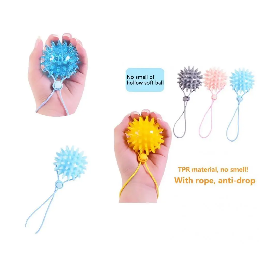 Waterproof Practical Hand Cramps Recovery Squeeze Ball Recovery Training Spike Massager Grisp Effortless for Family
Waterproof Practical Hand Cramps Recovery Squeeze Ball Recovery Training Spike Massager Grisp Effortless for Family