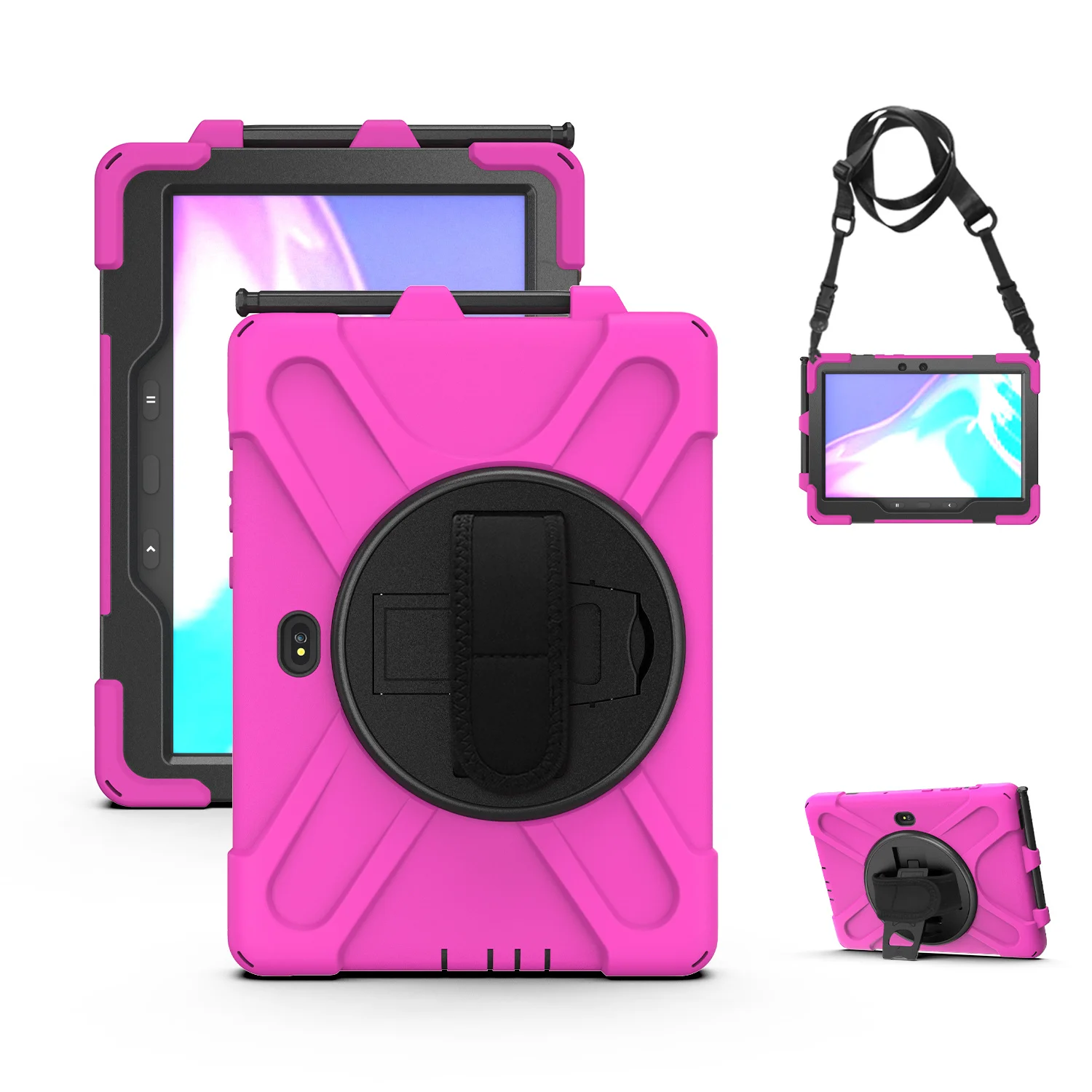 For Samsung Galaxy Tab Active Pro 10.1 SM-T540 T540 T545 T547 Case Shockproof Armor Heavy Duty Hard Tablet Stand Strap Cover
For Samsung Galaxy Tab Active Pro 10.1 SM-T540 T540 T545 T547 Case Shockproof Armor Heavy Duty Hard Tablet Stand Strap Cover