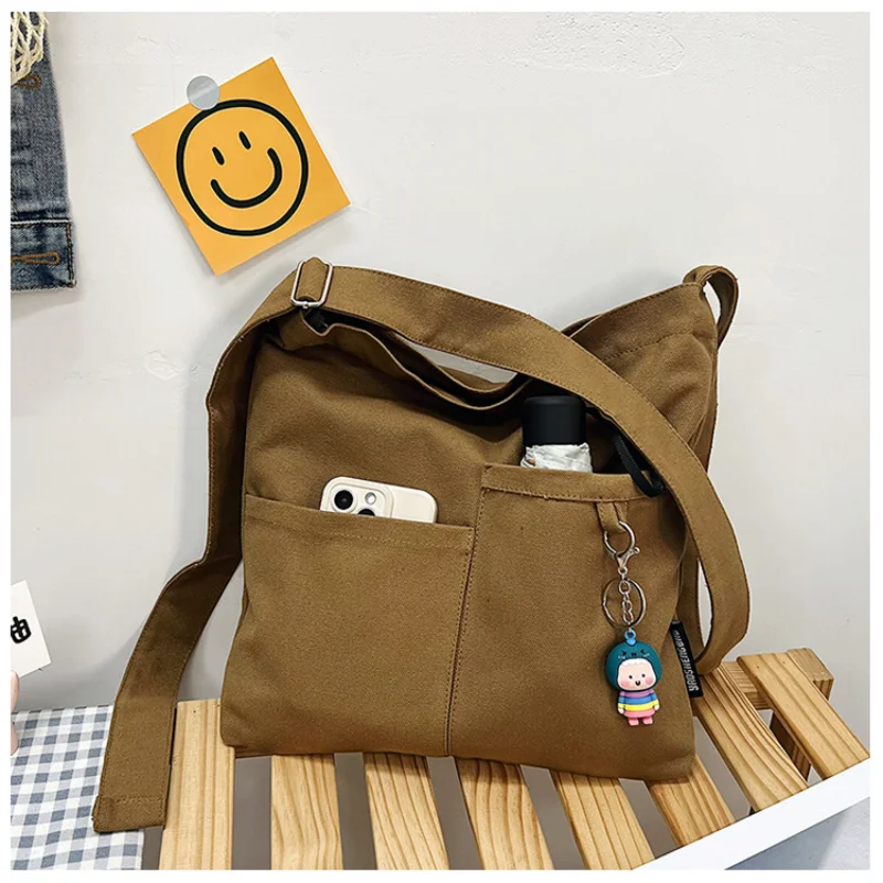 Tote Bags for Women Korean Style Personality Canvas Messenger Bag Fashion Large Capacity Shopping Shoulder Bags
Tote Bags for Women Korean Style Personality Canvas Messenger Bag Fashion Large Capacity Shopping Shoulder Bags