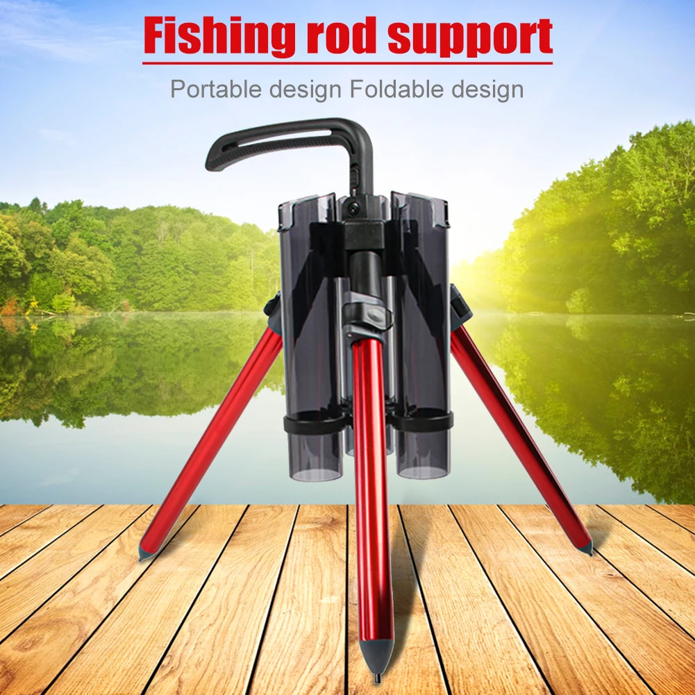 Aluminum Alloy Fishing Rod Holder Portable Foldable Fishing Rod Pole Holder Adjustable Reinforced Pole Accessories Outdoor Tools
Aluminum Alloy Fishing Rod Holder Portable Foldable Fishing Rod Pole Holder Adjustable Reinforced Pole Accessories Outdoor Tools