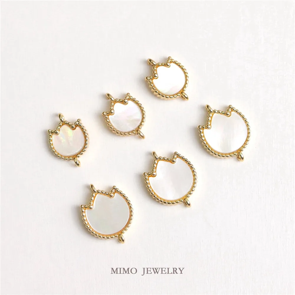 Color copper plated gold white Fritillary Tulip Pendant Gentle floral double pendant DIY accessory
Color copper plated gold white Fritillary Tulip Pendant Gentle floral double pendant DIY accessory