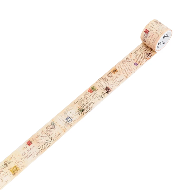 Винтажные ленты Washi с буквами 2м
Винтажные ленты Washi с буквами 2м