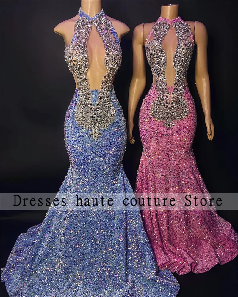 Elegant Velvet Prom Dresses 2023 For Black Girls Luxury Halter Beaded Crystal Birthday Party Dresses Mermaid Evening Dresses
Elegant Velvet Prom Dresses 2023 For Black Girls Luxury Halter Beaded Crystal Birthday Party Dresses Mermaid Evening Dresses
