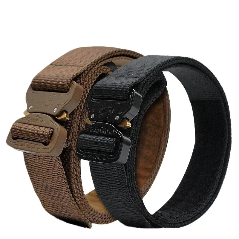 Quick Release Buckle Tactical Belt Men's Outdoor Multi-purpose Military Fans Quick Release Pants Belt Canvas Nylon Belt
Quick Release Buckle Tactical Belt Men's Outdoor Multi-purpose Military Fans Quick Release Pants Belt Canvas Nylon Belt