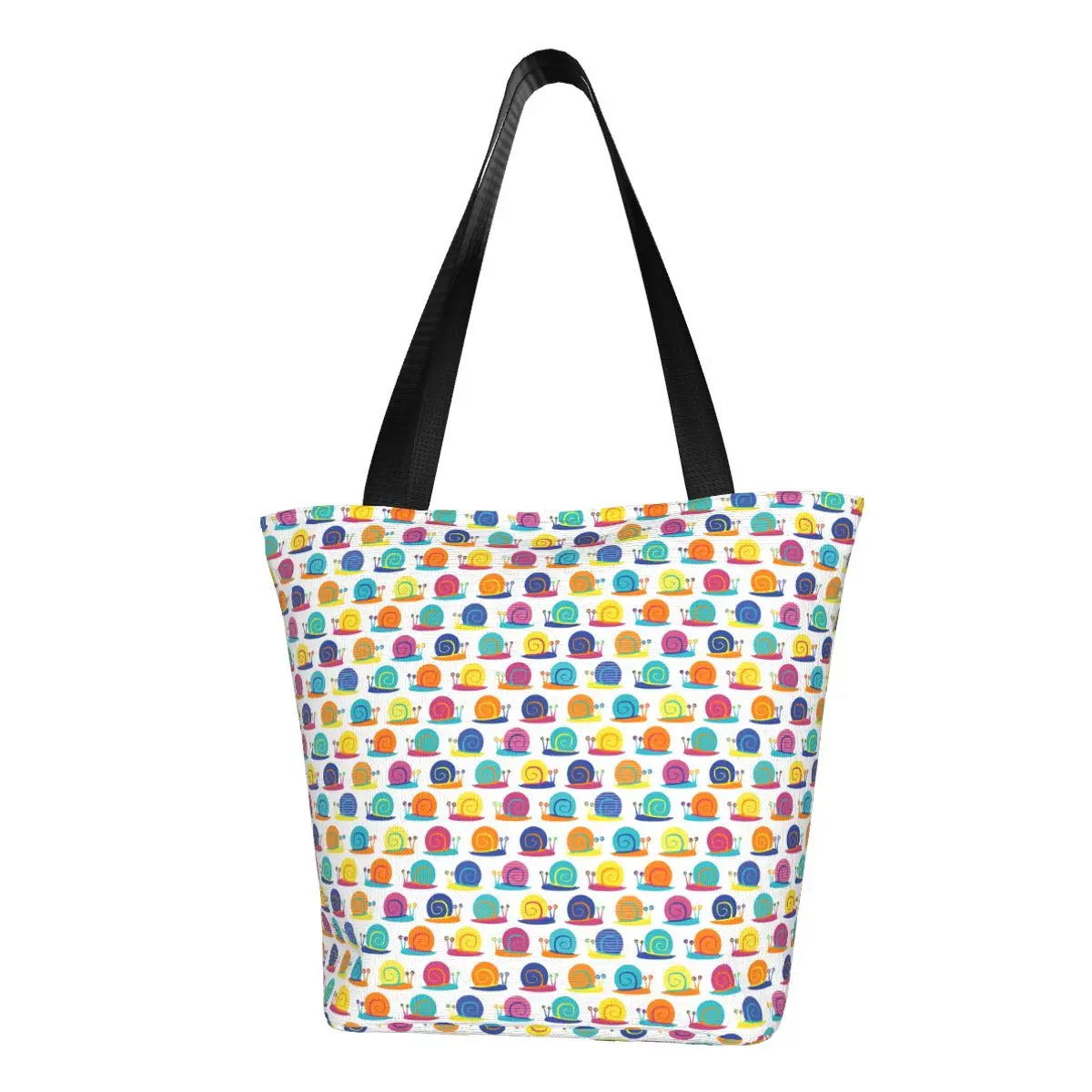 Snail Party Shopper Bag Colorful Animal Print College Handbags Women Print Shoulder Bag Cute Cloth Tote Bag
Snail Party Shopper Bag Colorful Animal Print College Handbags Women Print Shoulder Bag Cute Cloth Tote Bag