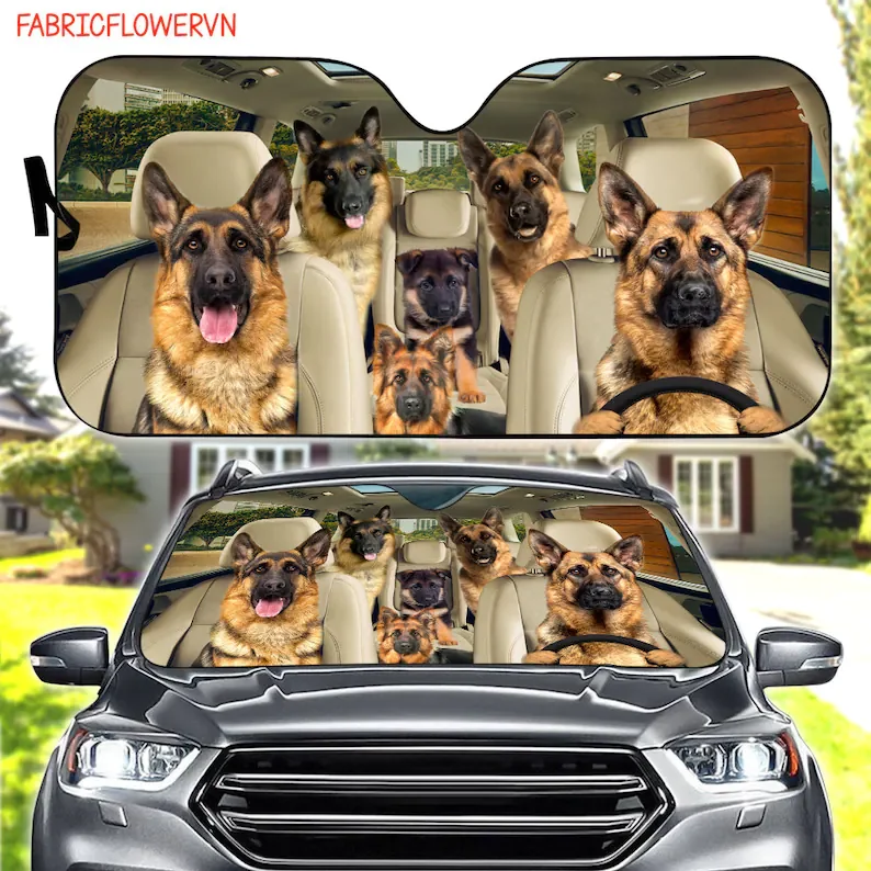 German Shepherd Car Sunshade, German Shepherd Car Decoration, Dog Windshield, Dog Lovers Gift, Dog Car Sunshade, Gift For Mom, G
German Shepherd Car Sunshade, German Shepherd Car Decoration, Dog Windshield, Dog Lovers Gift, Dog Car Sunshade, Gift For Mom, G