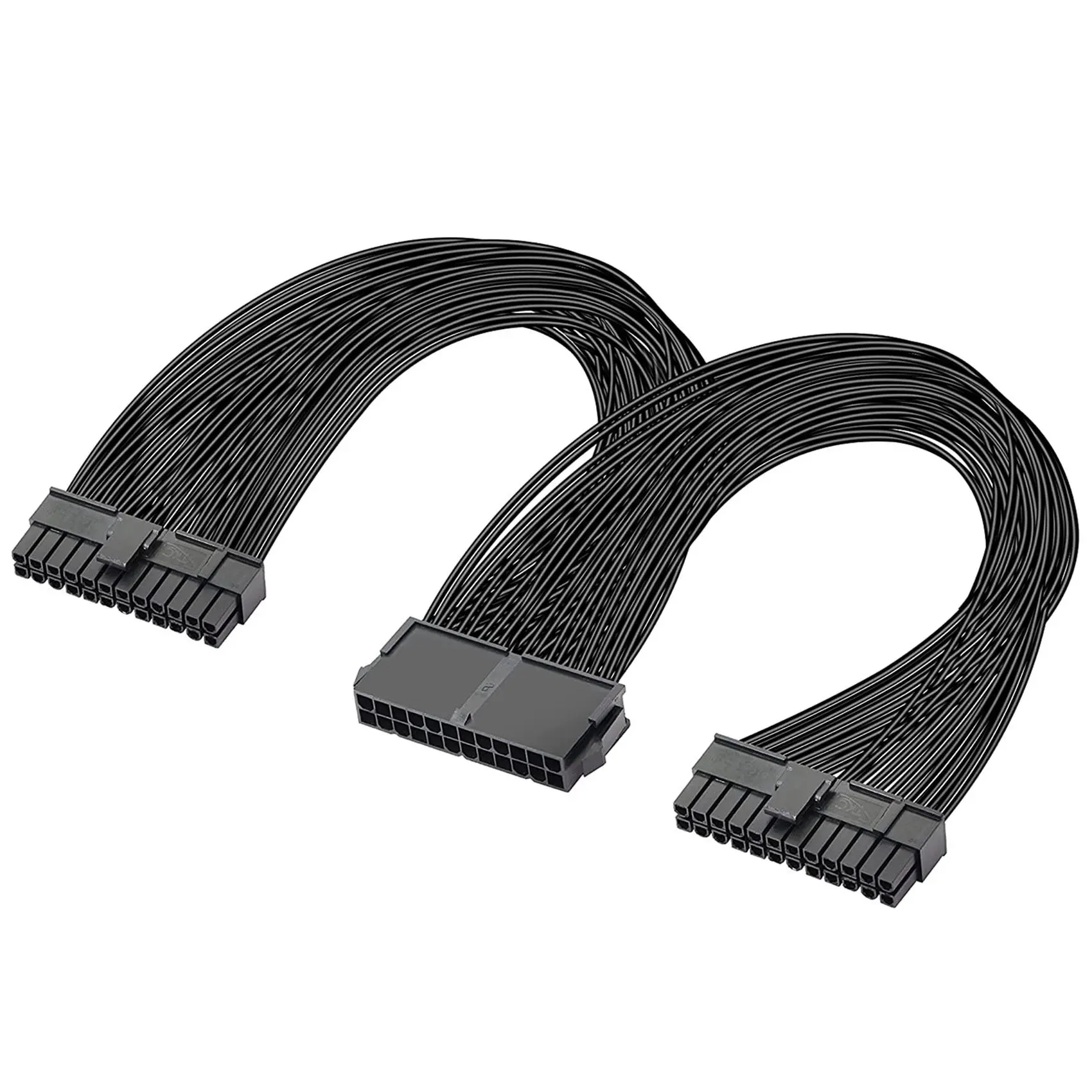 Dual PSU Power Supply 24-Pin ATX Motherboard Splitter Cable,24Pin(20+4) for ATX Motherboard Extension Cable
Dual PSU Power Supply 24-Pin ATX Motherboard Splitter Cable,24Pin(20+4) for ATX Motherboard Extension Cable