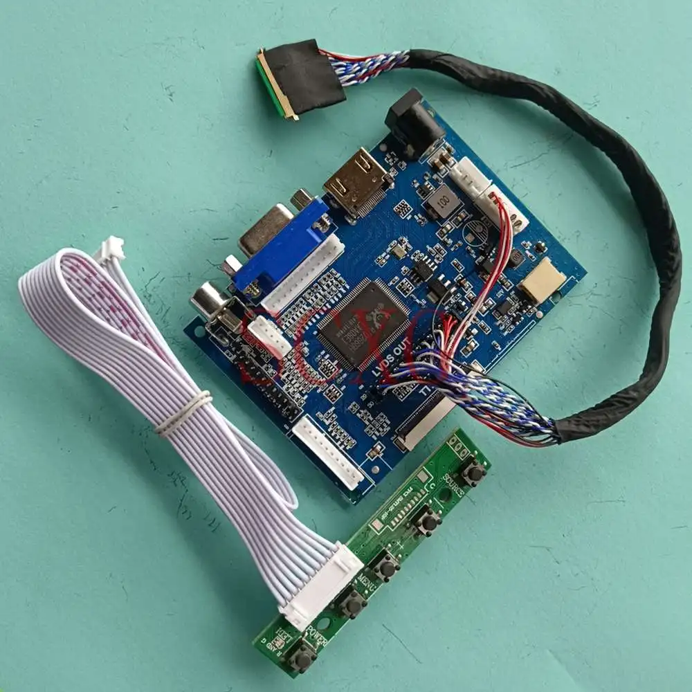 Fit N156B6-L0A 1366*768 Kit DIY VGA + AV + HDMI-совместим с ноутбуками 15,6 дюймов, 40-контактный LVDS ЖК-матричный контроллер, плата
Fit N156B6-L0A 1366*768 Kit DIY VGA + AV + HDMI-совместим с ноутбуками 15,6 дюймов, 40-контактный LVDS ЖК-матричный контроллер, плата