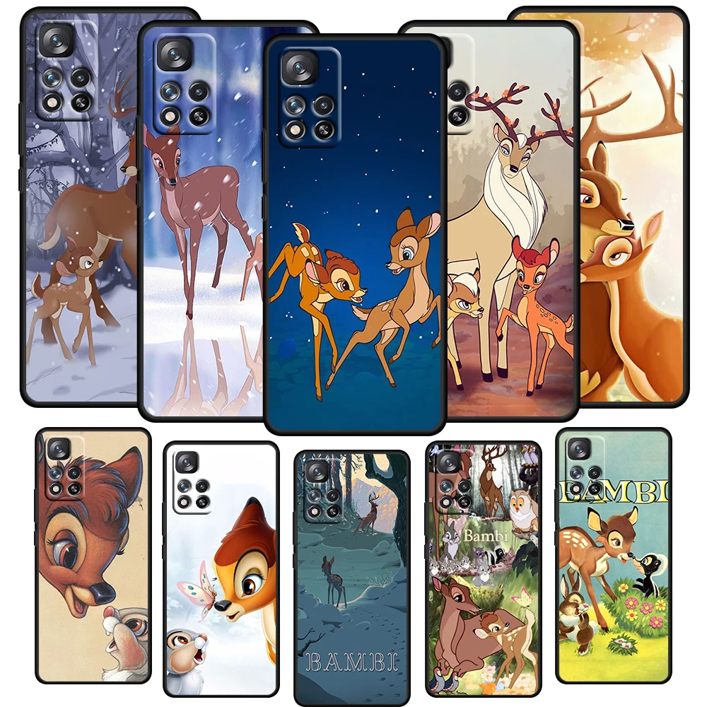 Anime Bambi Disney Phone Case For Xiaomi Redmi Note 11 10 10S 9T 9 9Pro Max 8T 8Pro 7 6 5 Pro 4X Soft TPU Black Cover Coque Core
Anime Bambi Disney Phone Case For Xiaomi Redmi Note 11 10 10S 9T 9 9Pro Max 8T 8Pro 7 6 5 Pro 4X Soft TPU Black Cover Coque Core