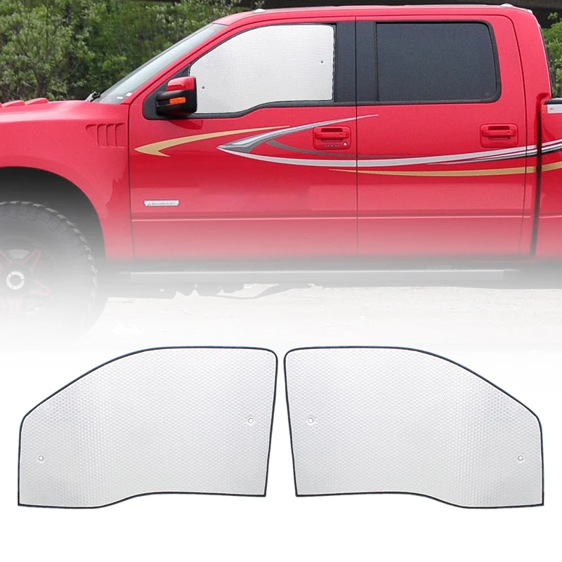 Front Side Window Windshield Sunshade Anti-UV Visor Protector Aluminum Foil Silver Fit For Ford F150 2009-2011 2012 2013 2014
Front Side Window Windshield Sunshade Anti-UV Visor Protector Aluminum Foil Silver Fit For Ford F150 2009-2011 2012 2013 2014