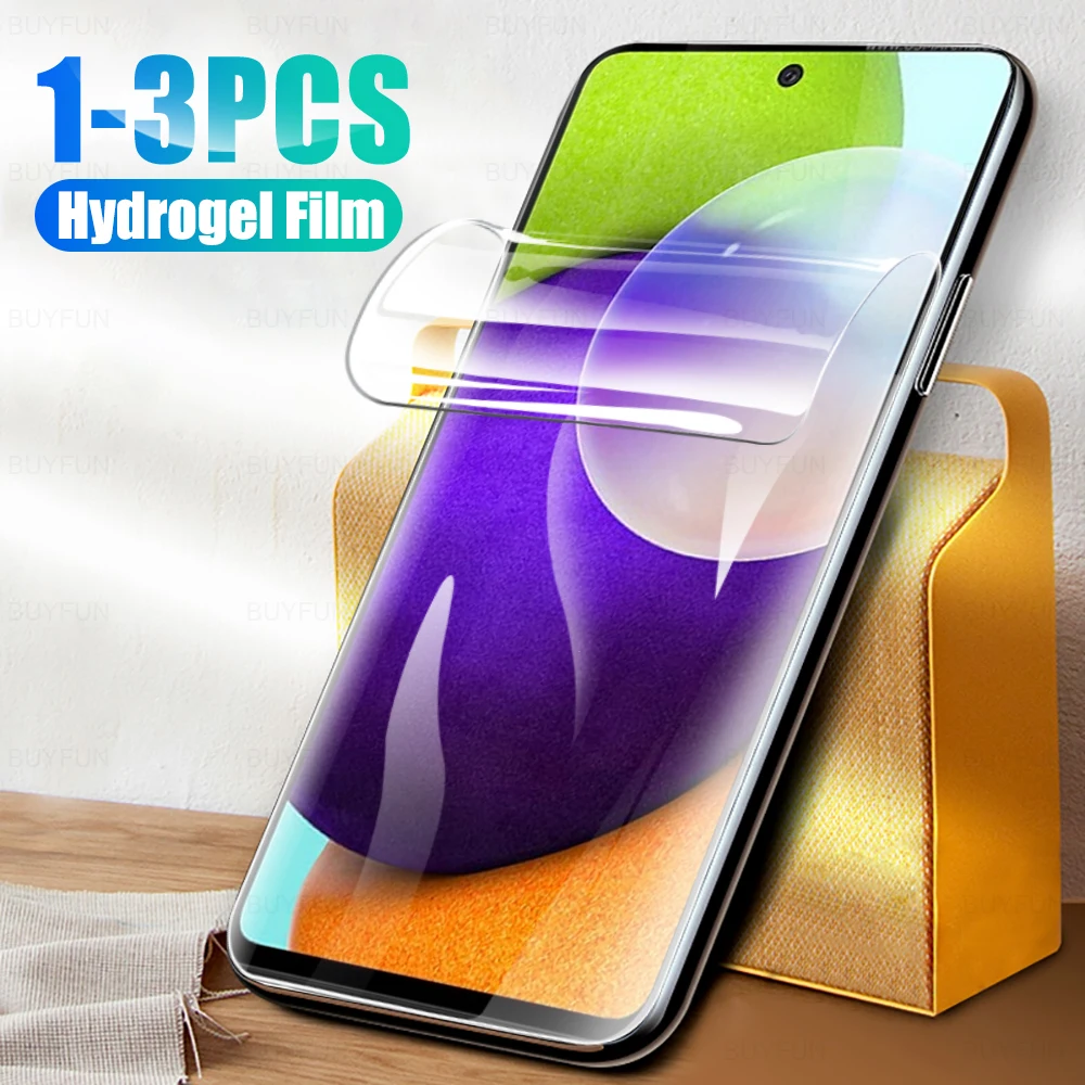 Гидрогелевые пленки 99D для Samsung A52 4G, мягкая прозрачная пленка с полным покрытием для Galaxy A52s 5G A12 A22 A32 A72 A73 A13 A33 A53, 3 шт./2 шт./1 шт.
Гидрогелевые пленки 99D для Samsung A52 4G, мягкая прозрачная пленка с полным покрытием для Galaxy A52s 5G A12 A22 A32 A72 A73 A13 A33 A53, 3 шт./2 шт./1 шт.