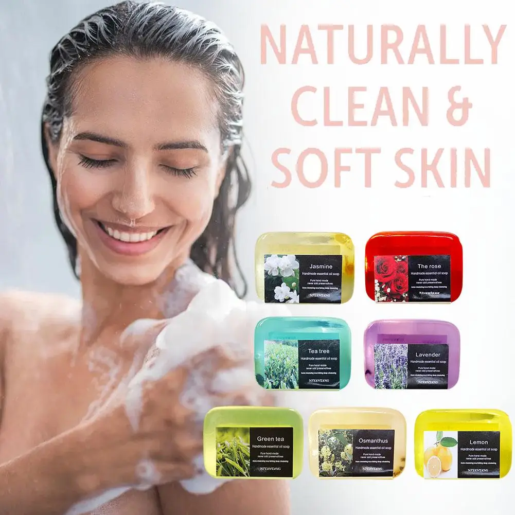 

Натуральное растительное цветочное эфирное масло мыло ручной работы для ванны глубокое Осветление кожи тела увлажняющее мыло для очистки эфирное масло G5y5
