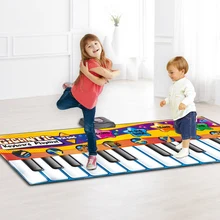Dancing on electronic piano blanket stepping piano musical toys for Children boys girls gifts parent-child activity