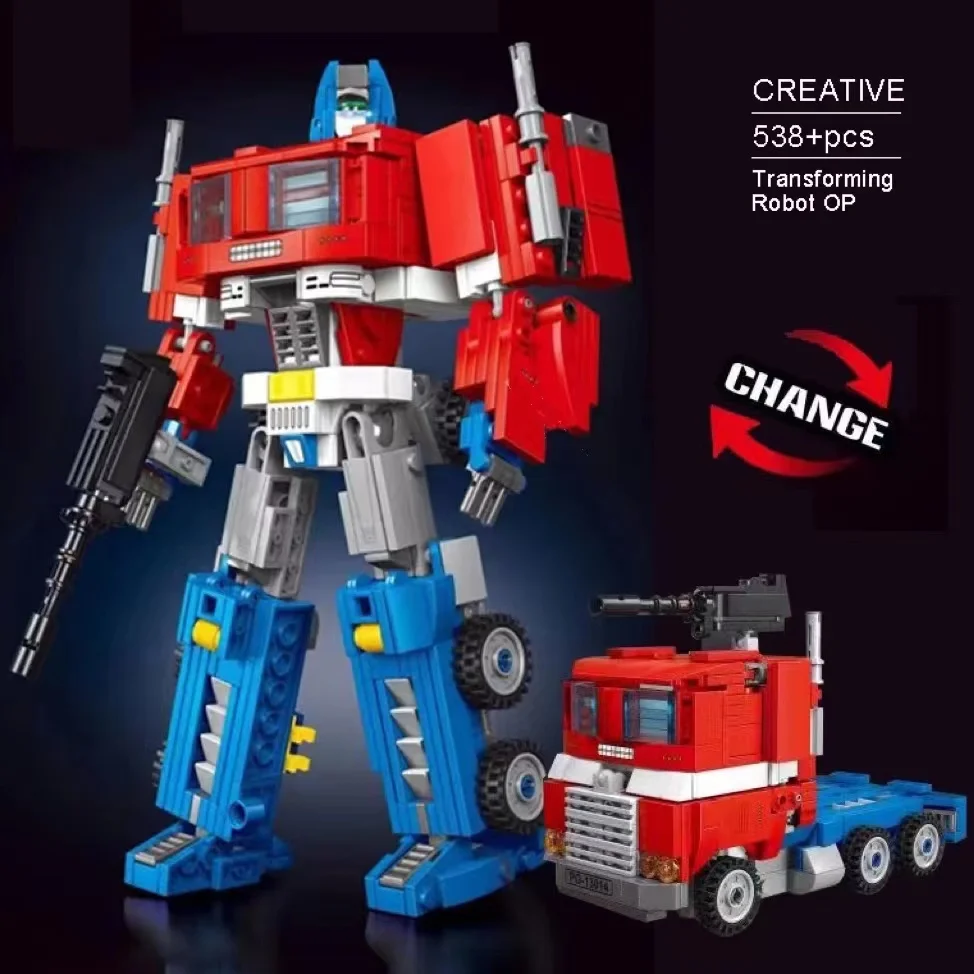 Новинка 2022, 538 шт., робот-трансформер Optimus Prime, совместим с автомобилем модели 10302, строительные блоки, технические кирпичи, игрушки для мальчи...
Новинка 2022, 538 шт., робот-трансформер Optimus Prime, совместим с автомобилем модели 10302, строительные блоки, технические кирпичи, игрушки для мальчи...