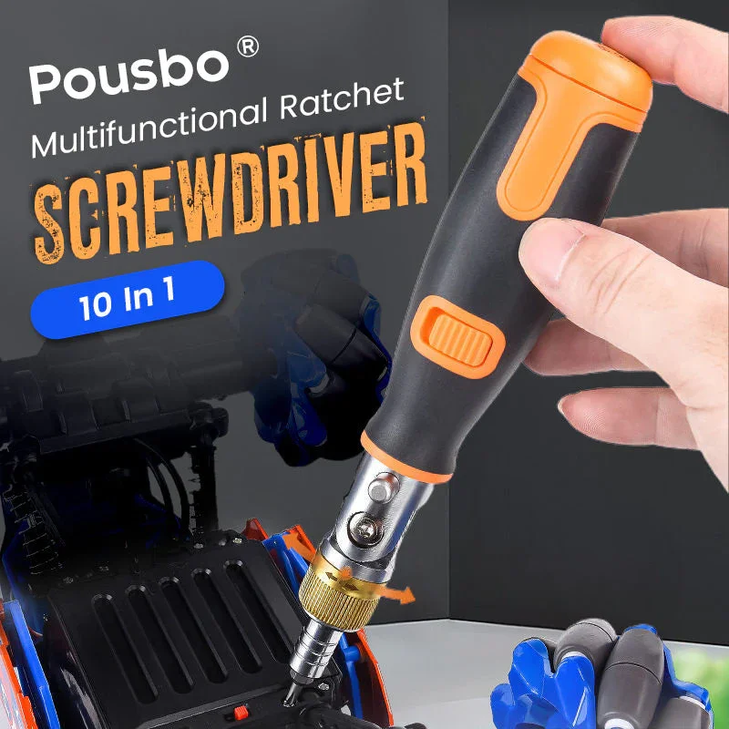 Portable Multifunctional Ratchet Screwdriver 10 In 1 Hidden Screwdriver Head Household Adjustable Nut Driver Tool Screwdrivers
Portable Multifunctional Ratchet Screwdriver 10 In 1 Hidden Screwdriver Head Household Adjustable Nut Driver Tool Screwdrivers