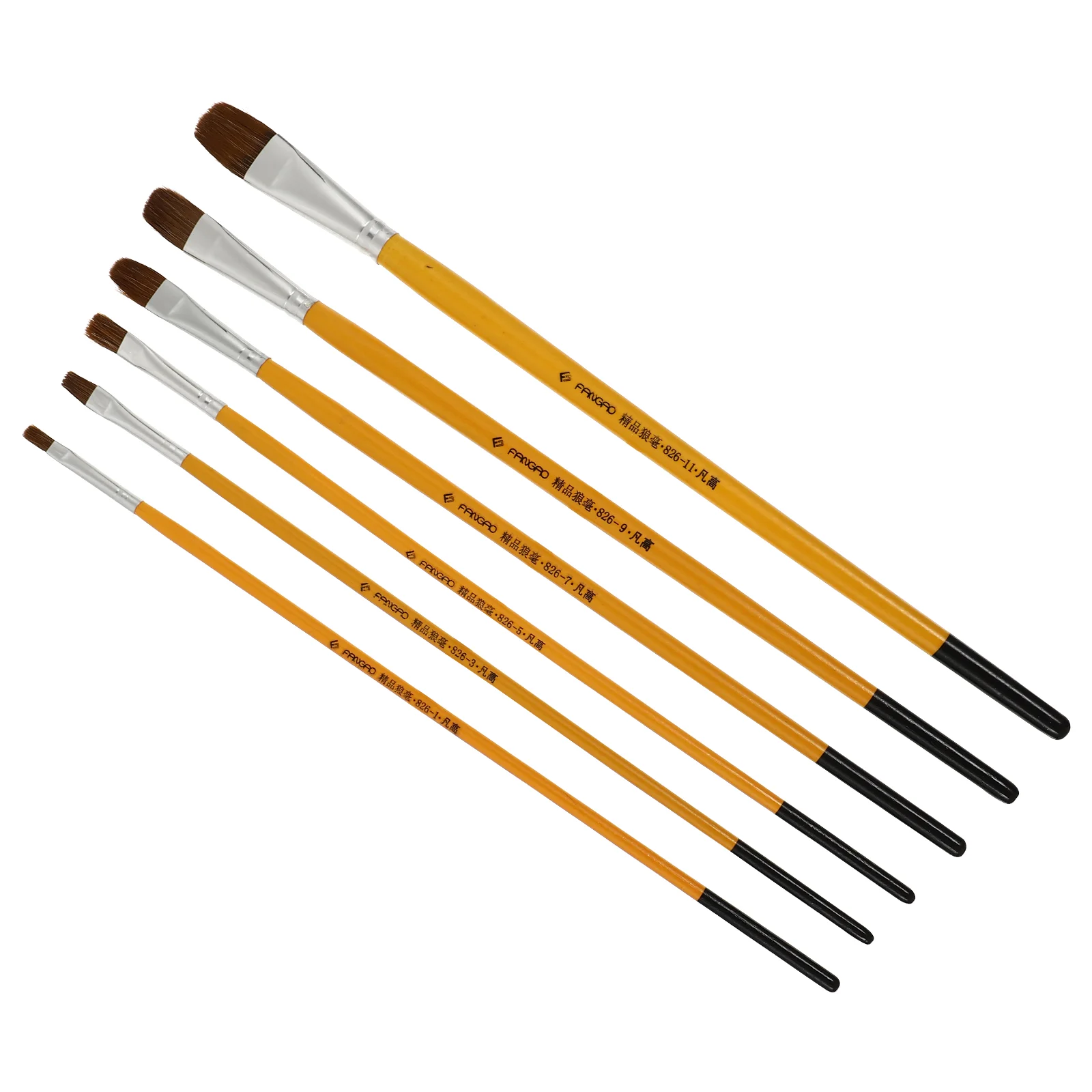 6pcs Brushes DIY Craft Brushes Painting Brushes Oil Painting Brushes Painting Brushes for Office Home
6pcs Brushes DIY Craft Brushes Painting Brushes Oil Painting Brushes Painting Brushes for Office Home
