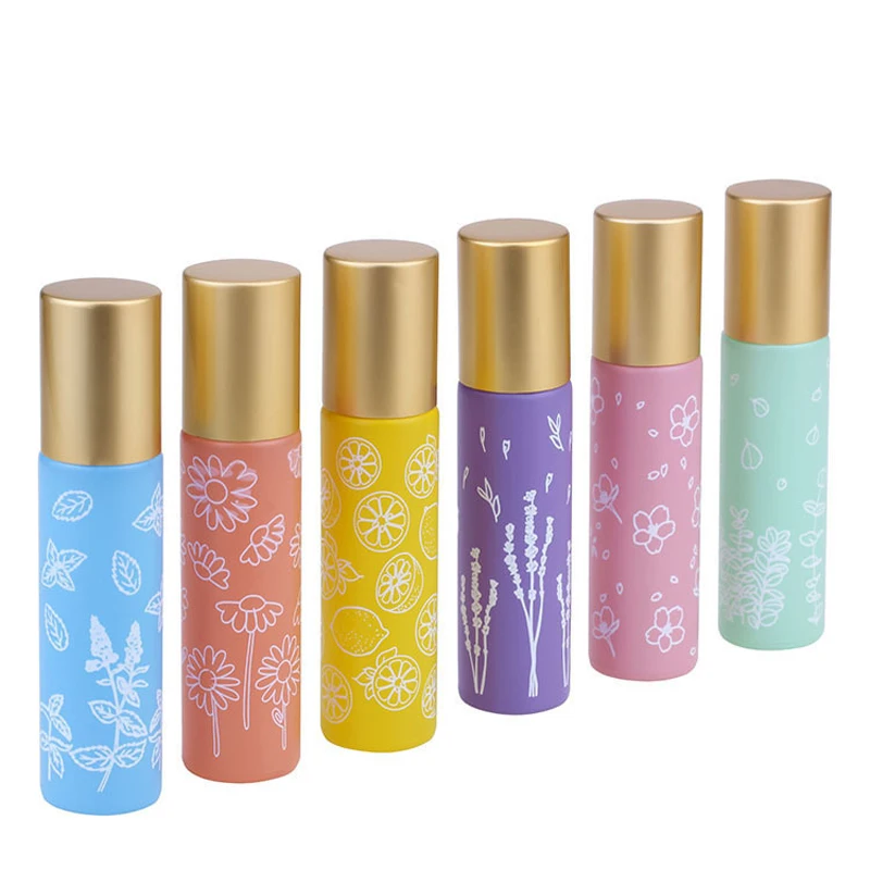 2X 10ML Printed Thick Macaron Glass Essential Oils Roll On Bottle Metal Roller Ball for Perfume Aromatherapy
2X 10ML Printed Thick Macaron Glass Essential Oils Roll On Bottle Metal Roller Ball for Perfume Aromatherapy