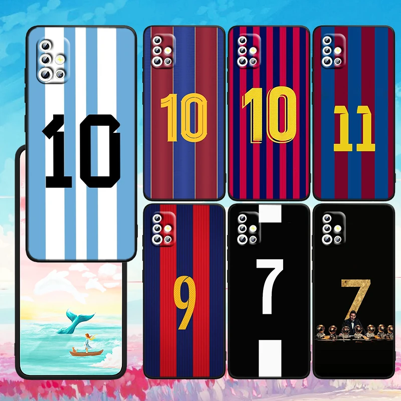 Black Phone Case For Samsung A73 A72 A71 A54 A53 A52 A51 A42 A33 A32 A23 A22 A21S A13 A04 A03 5G Football Numbers 10 7 11 9
Black Phone Case For Samsung A73 A72 A71 A54 A53 A52 A51 A42 A33 A32 A23 A22 A21S A13 A04 A03 5G Football Numbers 10 7 11 9