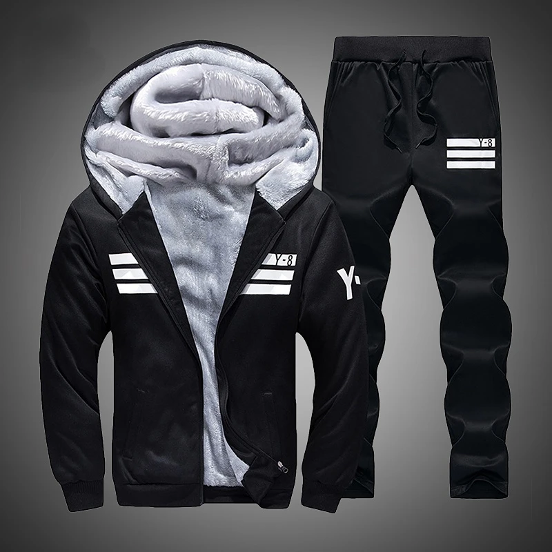 2022 Winter Hoodies Men Casual Hooded Warm Sweatshirts Fur Inside Male Thick Tracksuit 2PC Jacket+Pant Men Moleton Masculino
2022 Winter Hoodies Men Casual Hooded Warm Sweatshirts Fur Inside Male Thick Tracksuit 2PC Jacket+Pant Men Moleton Masculino
