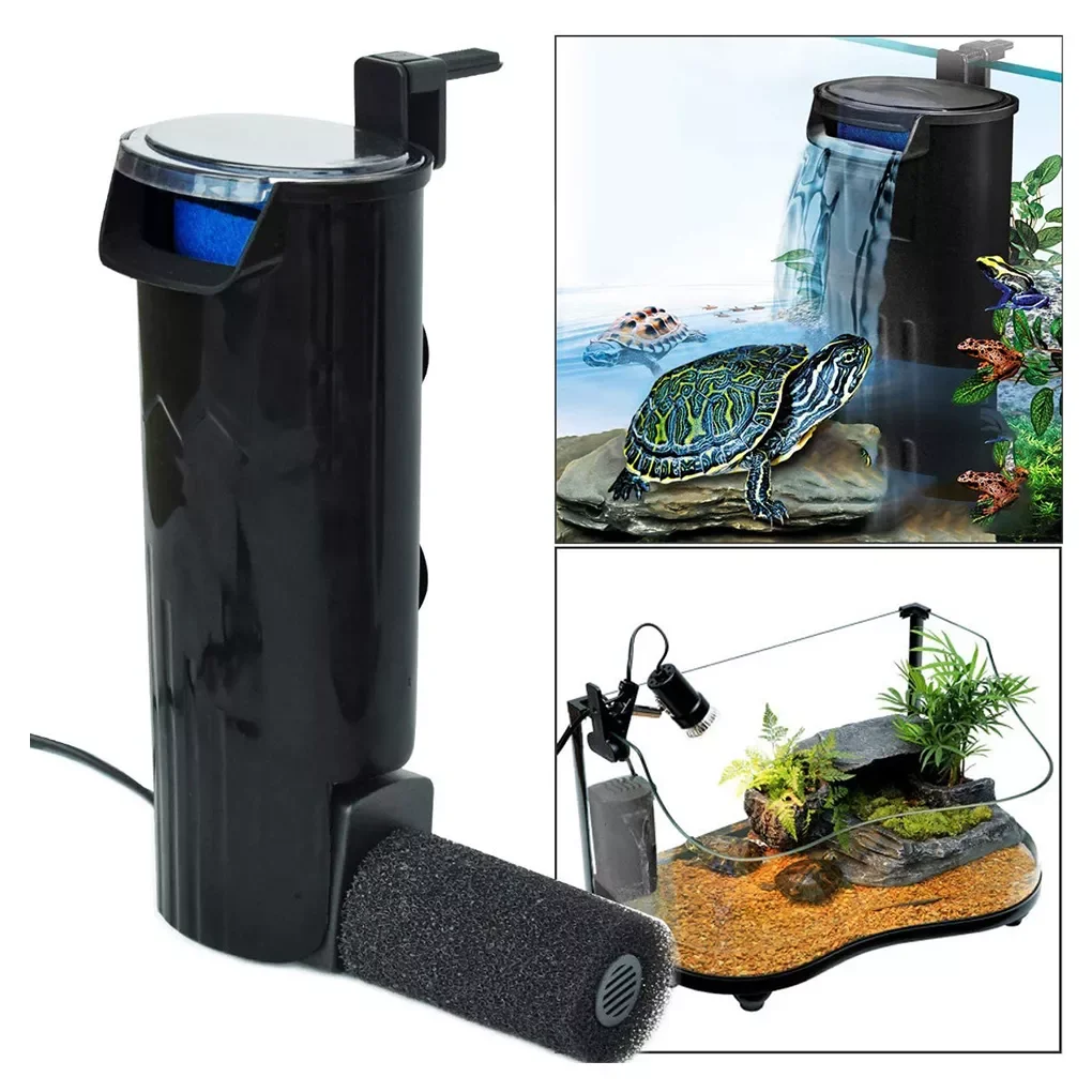 Aquarium Filter 5W Low Water Level Reptile Filter Suspended Waterfall Plastic Cleaning Water Pump Water Circulation Turtle
Aquarium Filter 5W Low Water Level Reptile Filter Suspended Waterfall Plastic Cleaning Water Pump Water Circulation Turtle